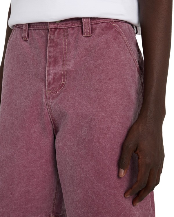 4 Big - Carpenter Shorts for Men Purple ELYWS00151 Element