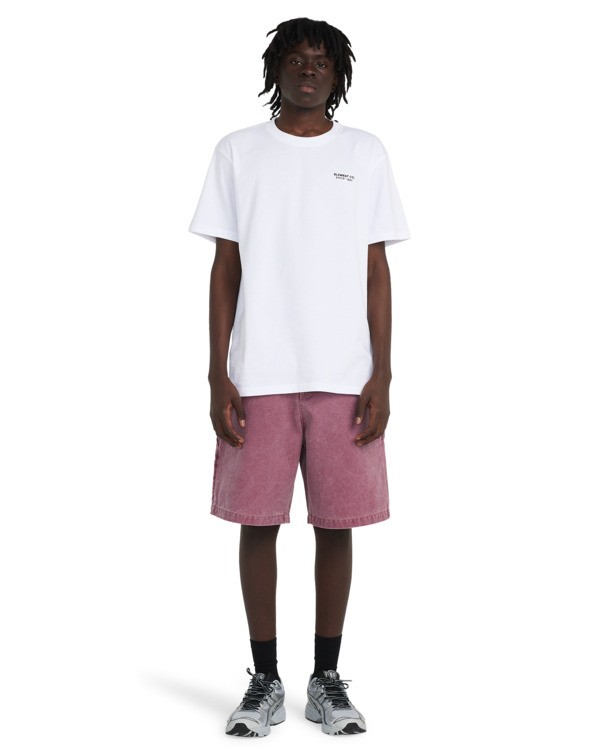 8 Big - Carpenter Shorts for Men Purple ELYWS00151 Element