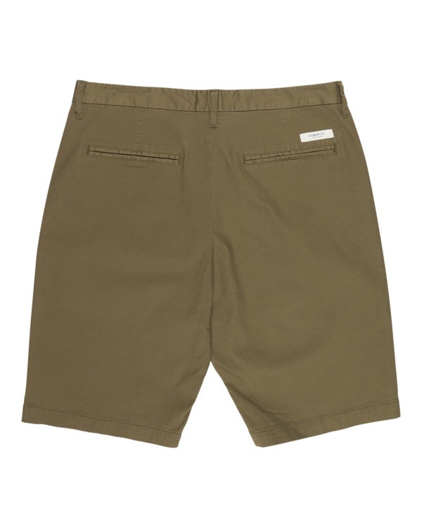 1 Regular - Bermuda Chino da Uomo Green ELYWS00152 Element