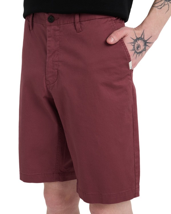4 Regular - Bermuda Chino da Uomo Purple ELYWS00152 Element