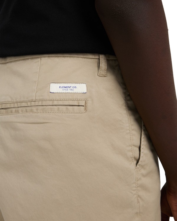 5 Regular - Bermuda Chino da Uomo Beige ELYWS00152 Element