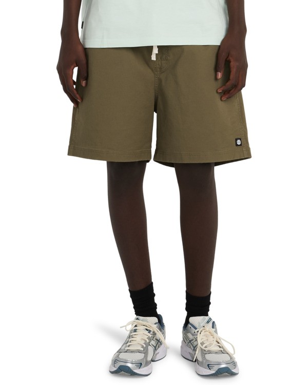 2 Regular Ewaist - Bermuda Chino da Uomo Green ELYWS00153 Element