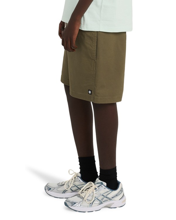 3 Regular Ewaist - Bermuda Chino da Uomo Green ELYWS00153 Element