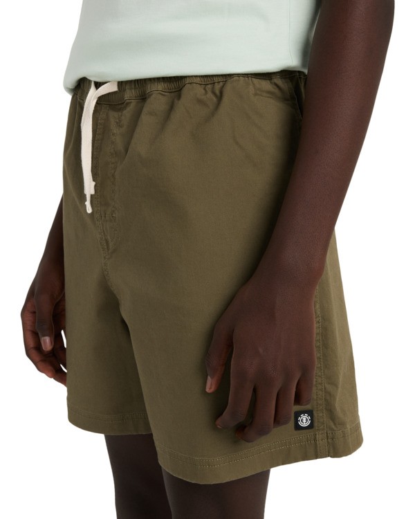 4 Regular Ewaist - Bermuda Chino da Uomo Green ELYWS00153 Element