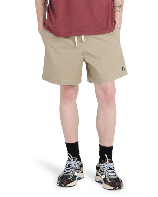 2 Regular Ewaist - Bermuda Chino da Uomo Beige ELYWS00153 Element