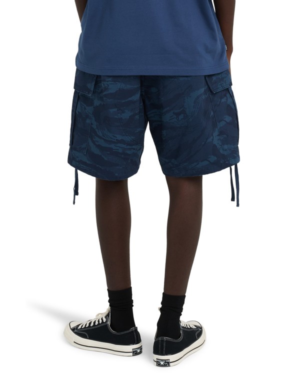 7 Big - Cargo Shorts for Men Black ELYWS00156 Element
