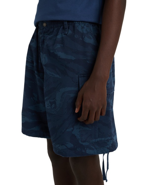 4 Big - Cargo Shorts for Men Black ELYWS00156 Element