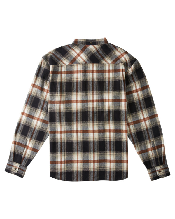 1 Lumber Classic - Langärmliges Flanellhemd für Männer Braun ELYWT00134 Element