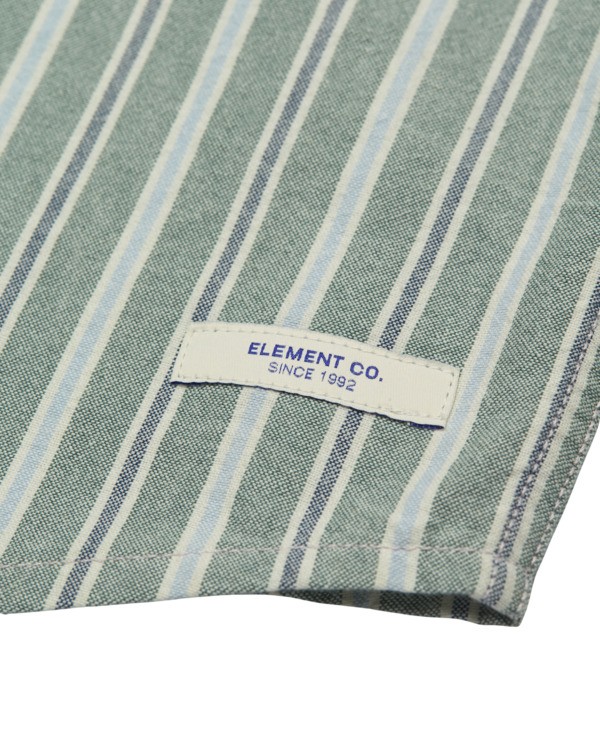 3 Button Down Regular Oxford Verde ELYWT00182 Element