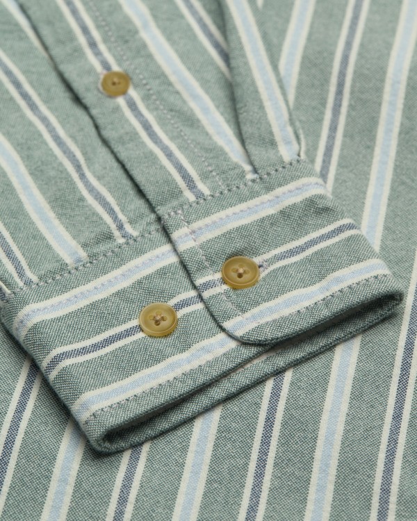 5 Button Down Regular Oxford Verde ELYWT00182 Element
