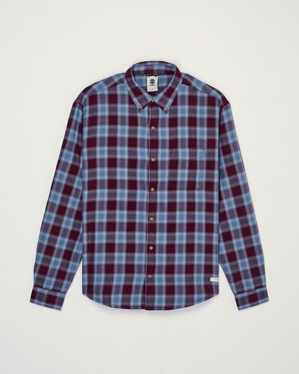 0 Button Down Regular Flannel Multi ELYWT00183 Element