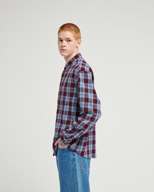 7 Button Down Regular Flannel Multi ELYWT00183 Element