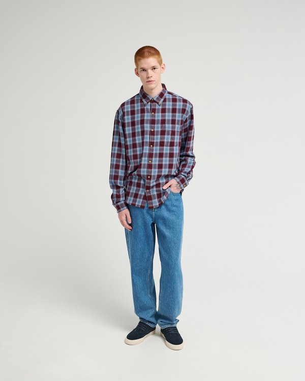 8 Button Down Regular Flannel Multi ELYWT00183 Element