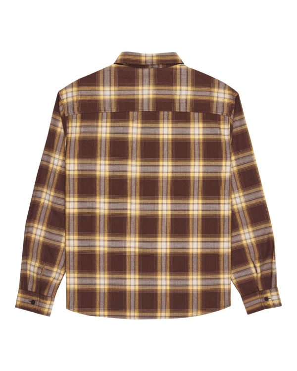 1 All Season 1Pkt Lightweight - Camisa de manga comprida para homem Marrom ELYWT00185 Element