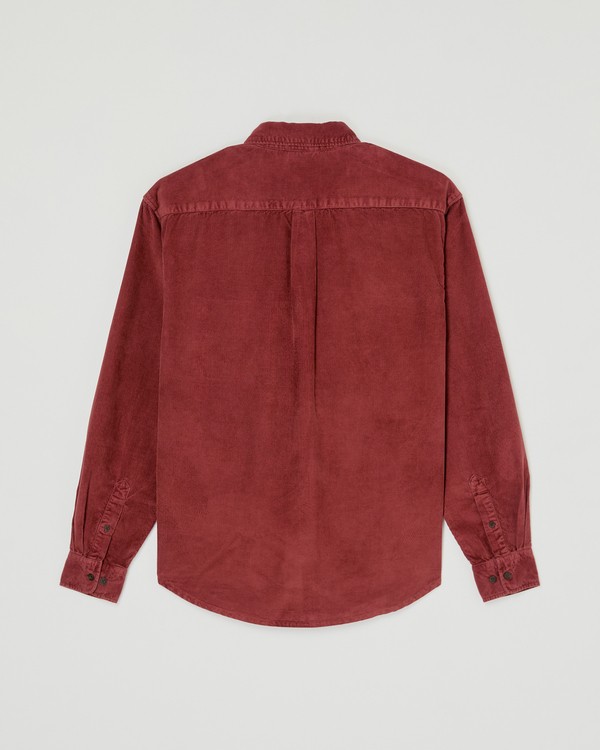 1 Button Down Regular Corduroy Pink ELYWT00187 Element