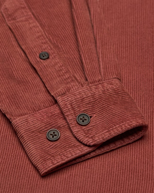 6 Button Down Regular Corduroy Pink ELYWT00187 Element