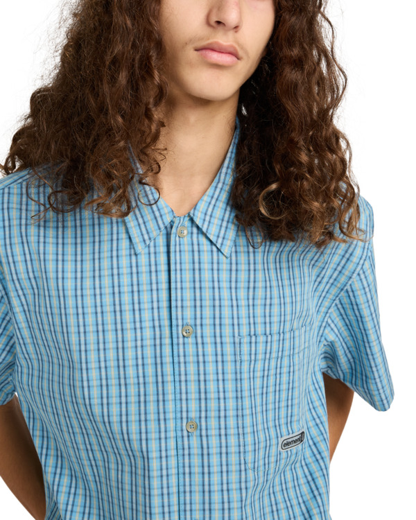 4 Napkins - Chemise manches courtes pour Homme Bleu ELYWT00189 Element