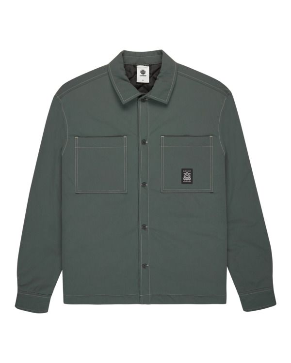 0 Liner - Camisa de manga larga para hombre Negro ELYWT00191 Element