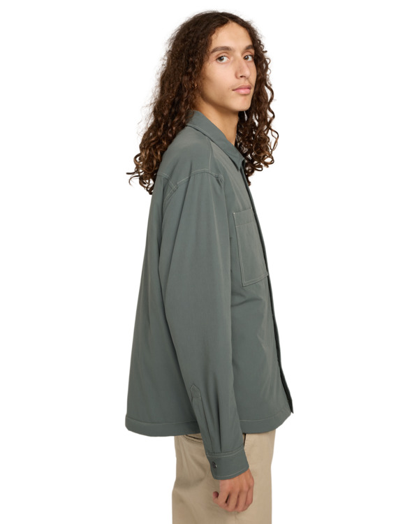 3 Liner - Camisa de manga larga para hombre Negro ELYWT00191 Element
