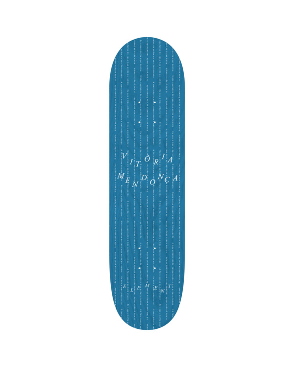 0 Poema Vitoria Mendonca - Planche de skateboard Multi ELYXD00165 Element