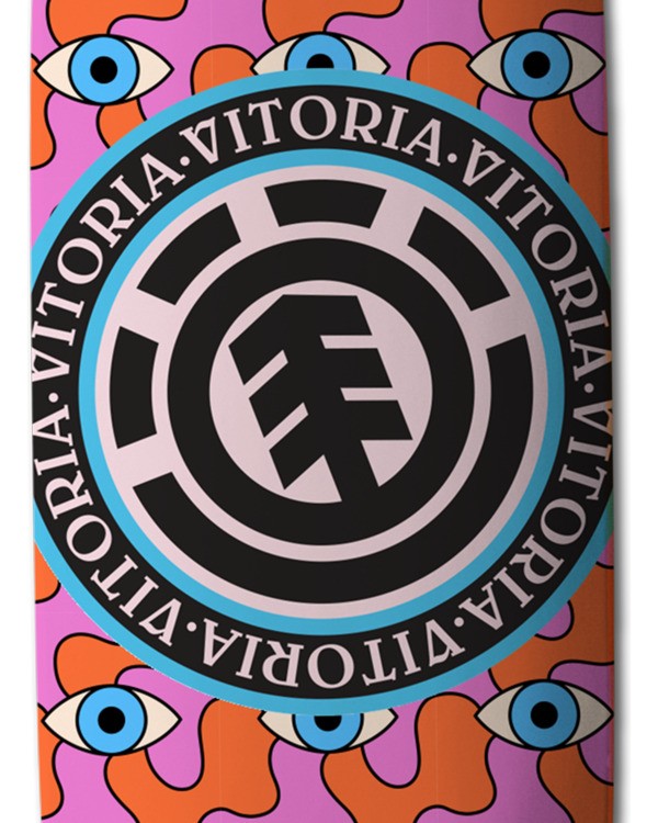 2 Sight Vitoria Mendonca - Skateboard Deck Multi ELYXD00196 Element