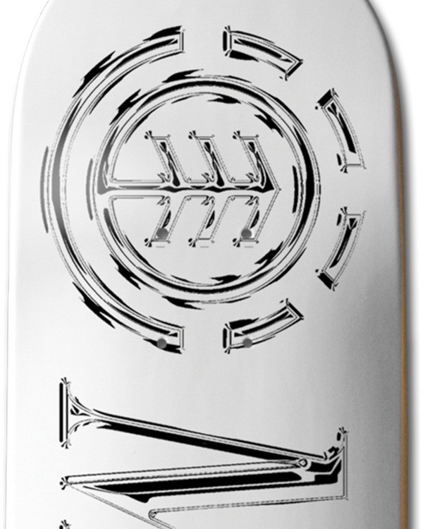 2 Chrome Vincent Milou - Skateboard Deck Multi ELYXD00199 Element