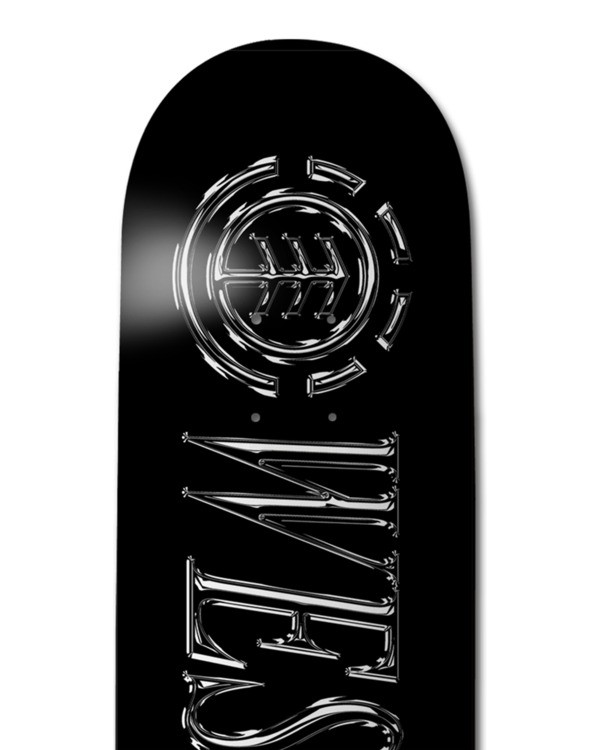 1 Chrome Brandon Westgate - Skateboard Deck Multi ELYXD00200 Element