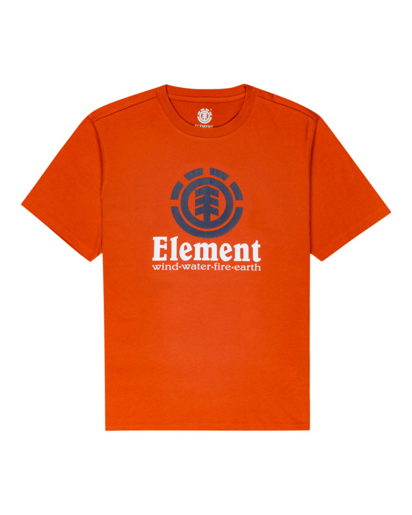 0 Vertical - T-Shirt for Men Orange ELYZT00152 Element