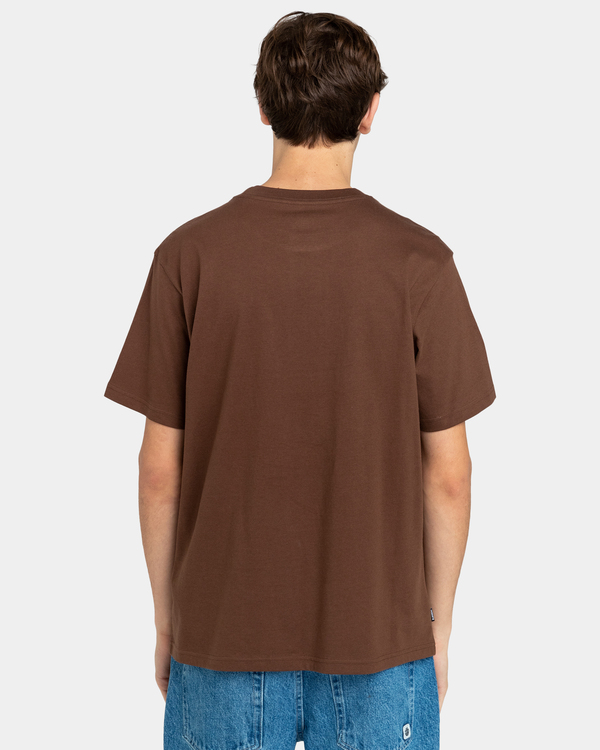 6 Vertical - T-Shirt for Men Brown ELYZT00152 Element
