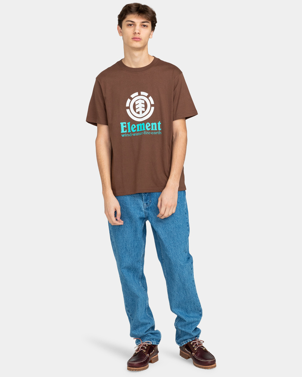 5 Vertical - T-Shirt for Men Brown ELYZT00152 Element