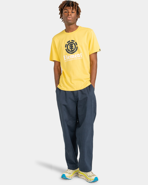 4 Vertical - T-Shirt for Men Yellow ELYZT00152 Element