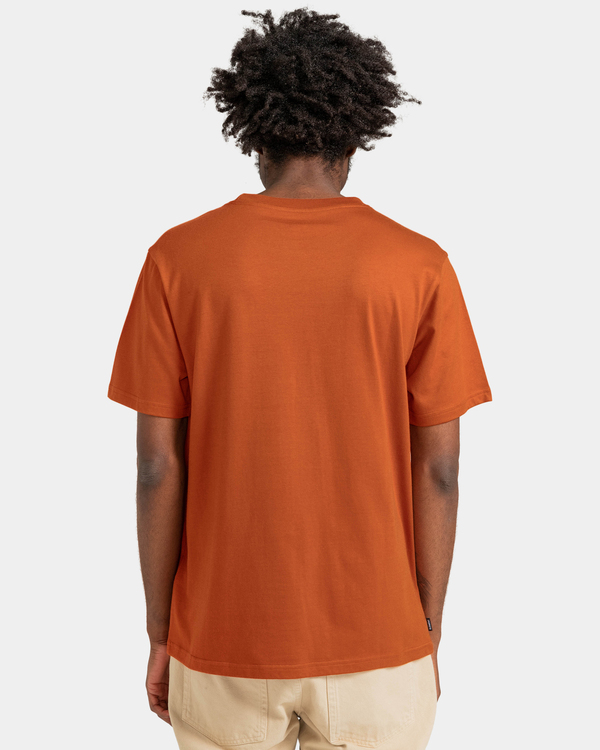 6 Blazin - T-Shirt for Men Orange ELYZT00155 Element