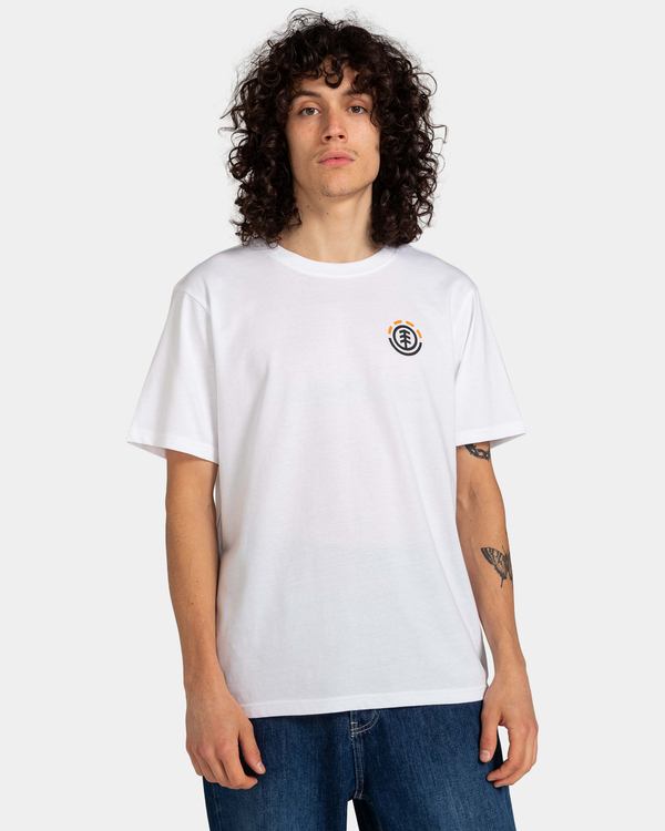 3 Hills - T-Shirt für Männer Weiss ELYZT00158 Element