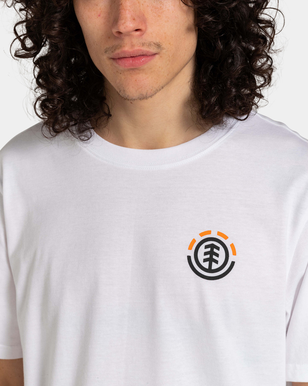 4 Hills - T-Shirt für Männer Weiss ELYZT00158 Element