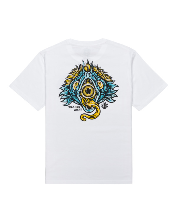 1 Element x Timber The Eye - T-shirt Unisex Blanc ELYZT00202 Element