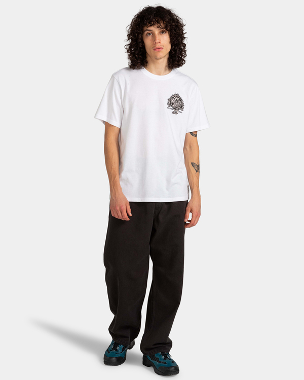 5 Element x Timber The Eye - T-shirt Unisex Blanc ELYZT00202 Element