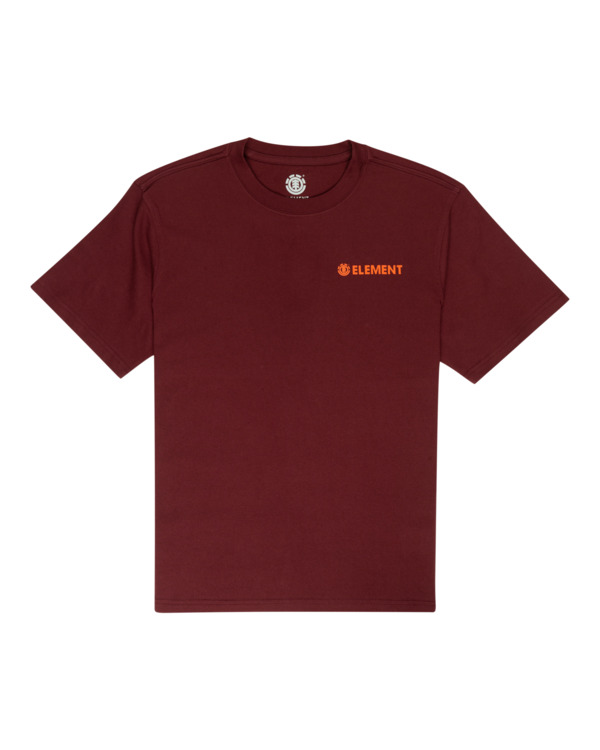 0 Blazin - T-Shirt for Men Red ELYZT00264 Element