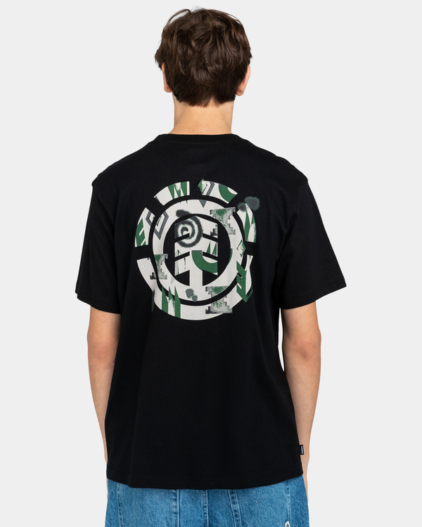 6 Geo Fill - T-Shirt für Männer Blau ELYZT00288 Element