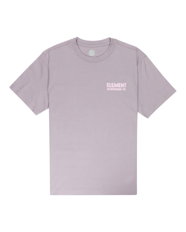 0 Never - T-Shirt für Männer Violett ELYZT00291 Element