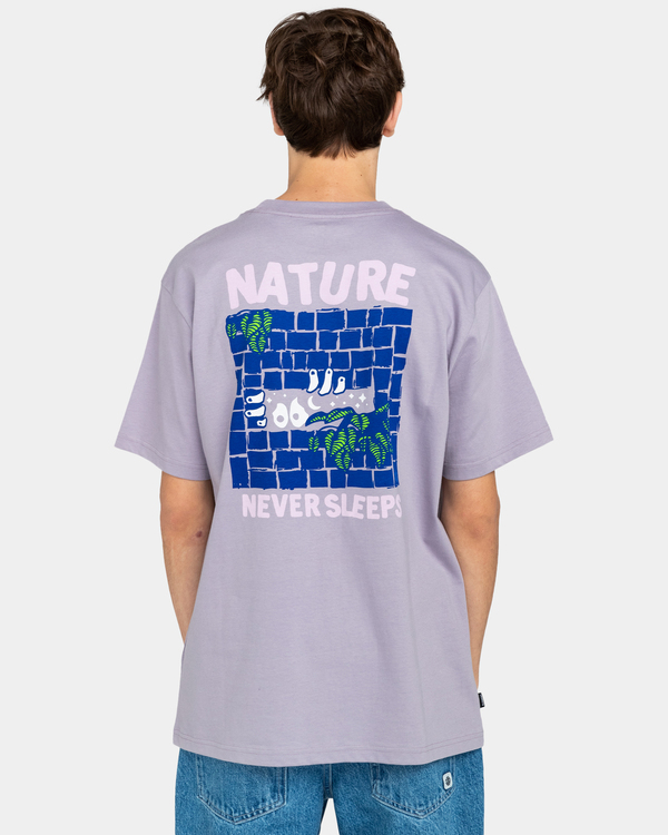 6 Never - T-Shirt für Männer Violett ELYZT00291 Element
