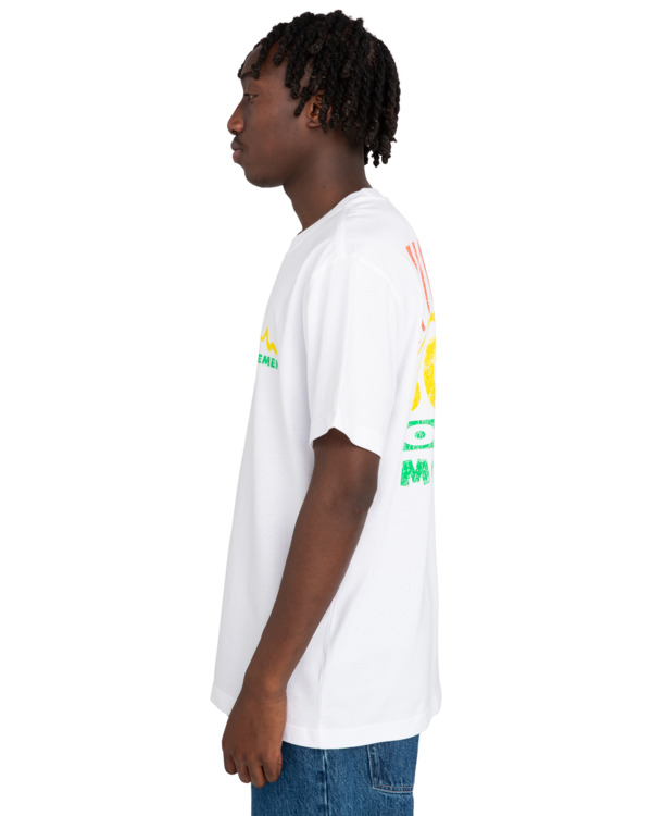 3 Sounds Of The Mountains - Relaxed T-shirt voor Heren White ELYZT00366 Element