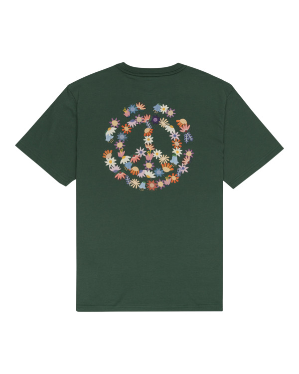 1 In Bloom - T-Shirt for Men Green ELYZT00381 Element