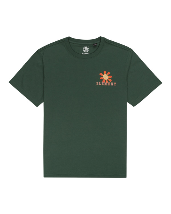 0 In Bloom - T-Shirt for Men Green ELYZT00381 Element