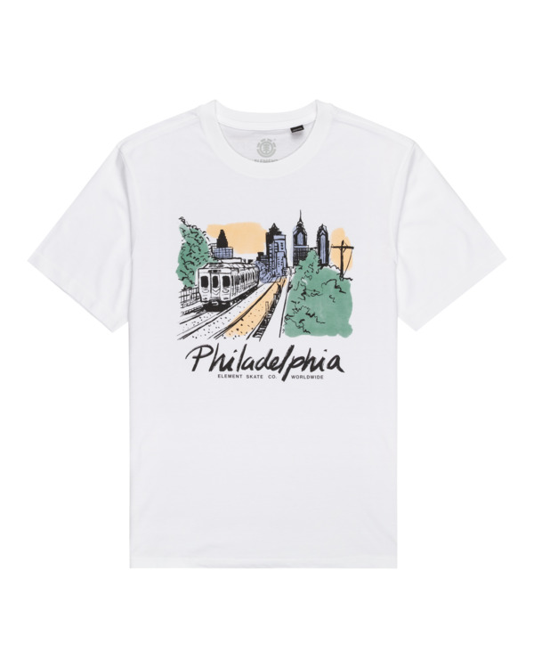 0 Philadelphia Worldwide - Camiseta para Hombre  ELYZT00404 Element