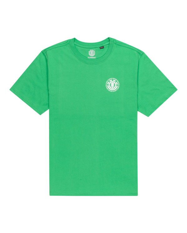 0 Seal BP - Short Sleeves T-Shirt for Men Green ELYZT00490 Element