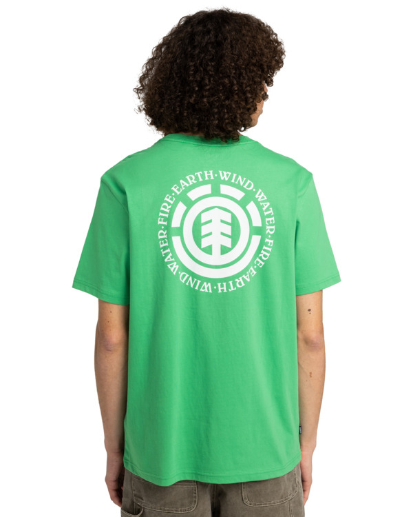 6 Seal BP - Camiseta de manga corta para Hombre Verde ELYZT00490 Element