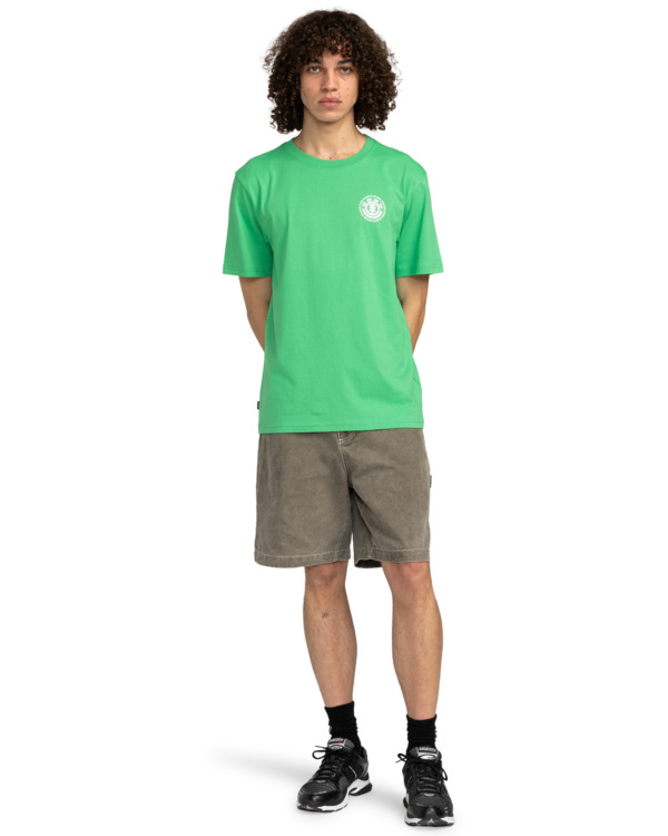 5 Seal BP - Camiseta de manga corta para Hombre Verde ELYZT00490 Element