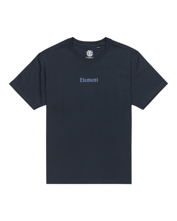 0 Forever - Camiseta de manga corta para Hombre Azul ELYZT00491 Element