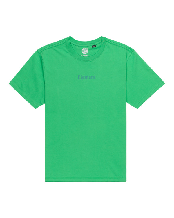 0 Forever - Short Sleeves T-Shirt for Men Green ELYZT00491 Element