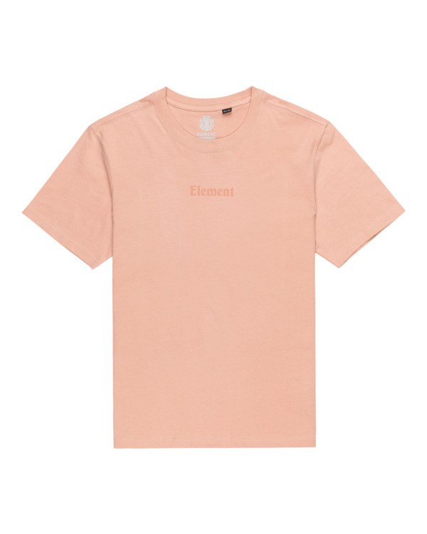 0 Forever - Camiseta de manga corta para Hombre Rosa ELYZT00491 Element